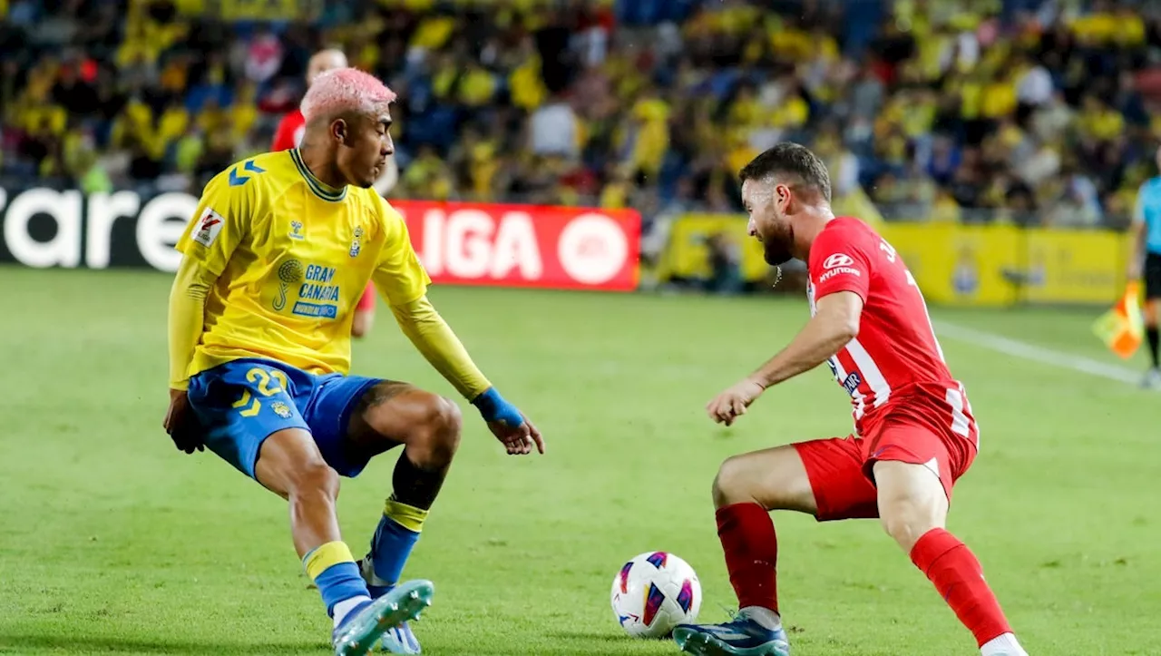 Julián Araujo y Las Palmas frenan la buena racha del Atlético de Madrid