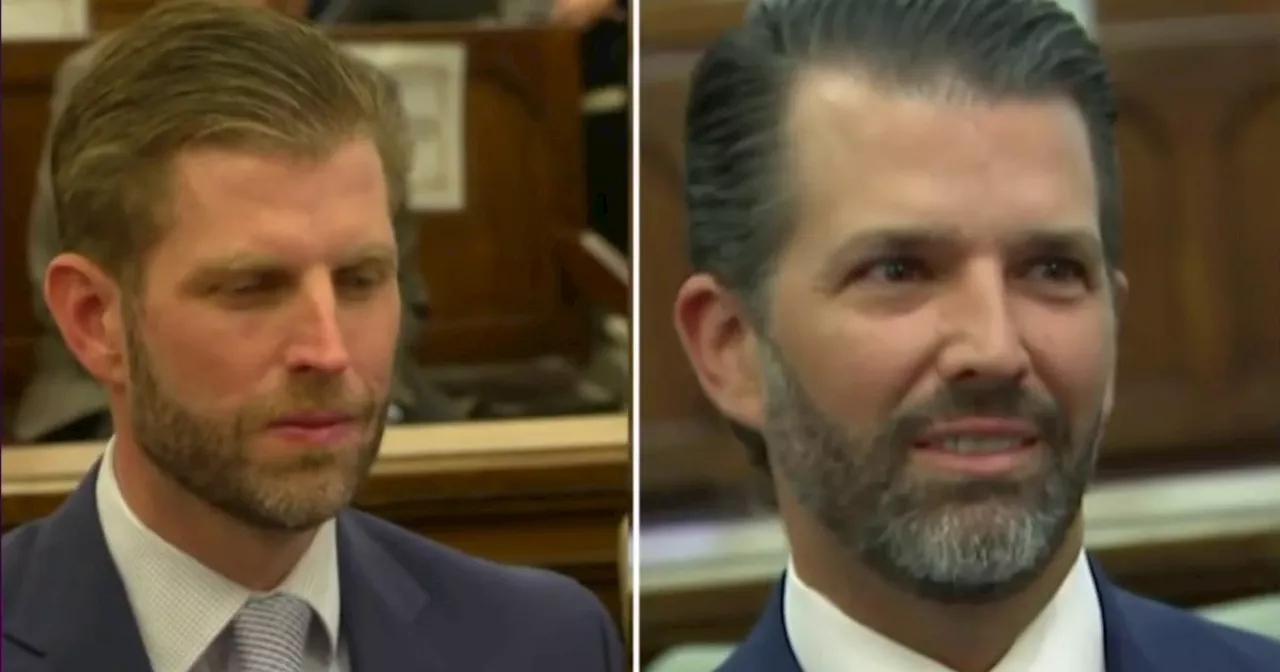 Trump’s children take the witness stand in NY fraud trial