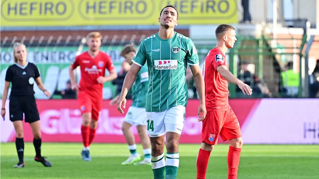  Lübecks tolle Moral gegen Unterhaching nicht belohnt