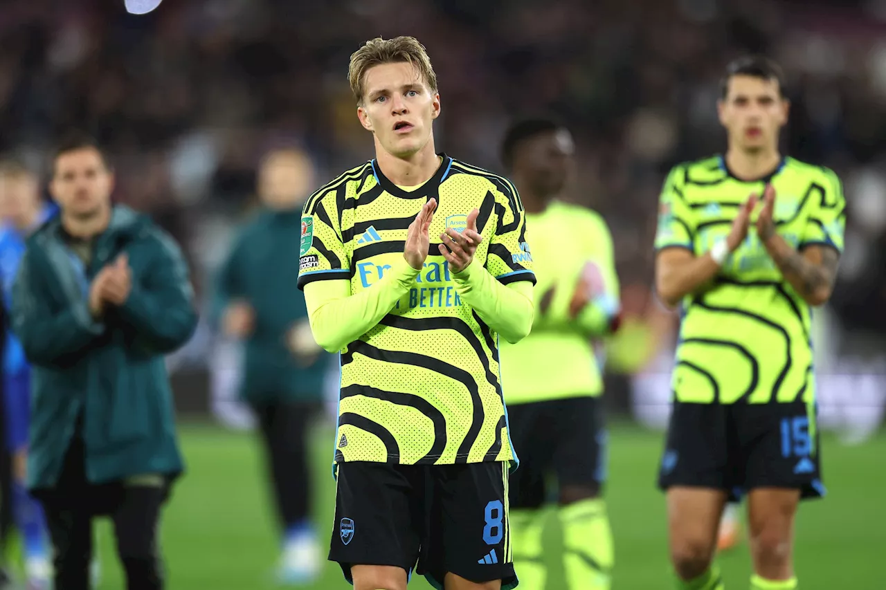 Martin Ødegaard ikke i Arsenal-troppen mot Newcastle