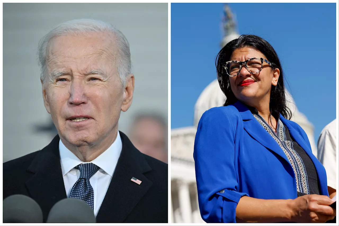 Rashida Tlaib Launches Furious Attack on Joe Biden