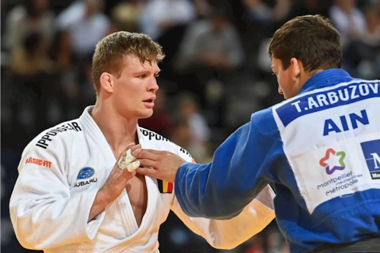 Matthias Casse verliest ook kamp om het brons en verlaat zonder medaille het EK judo