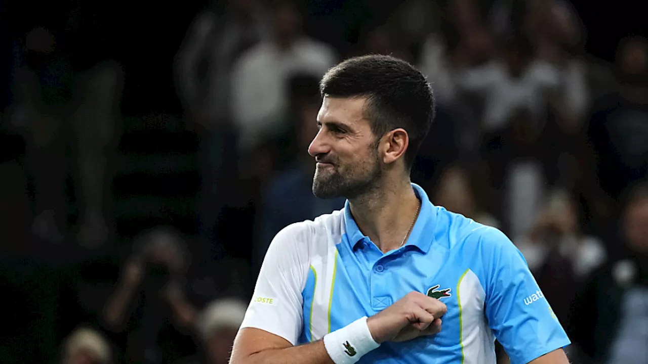 Djokovic kämpfte sich ins Finale von Paris