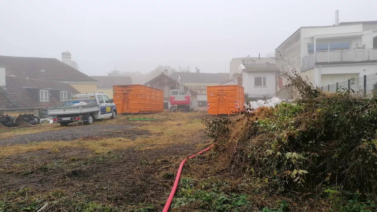 Wiener Städtische Neulengbach: Abbruch hat begonnen