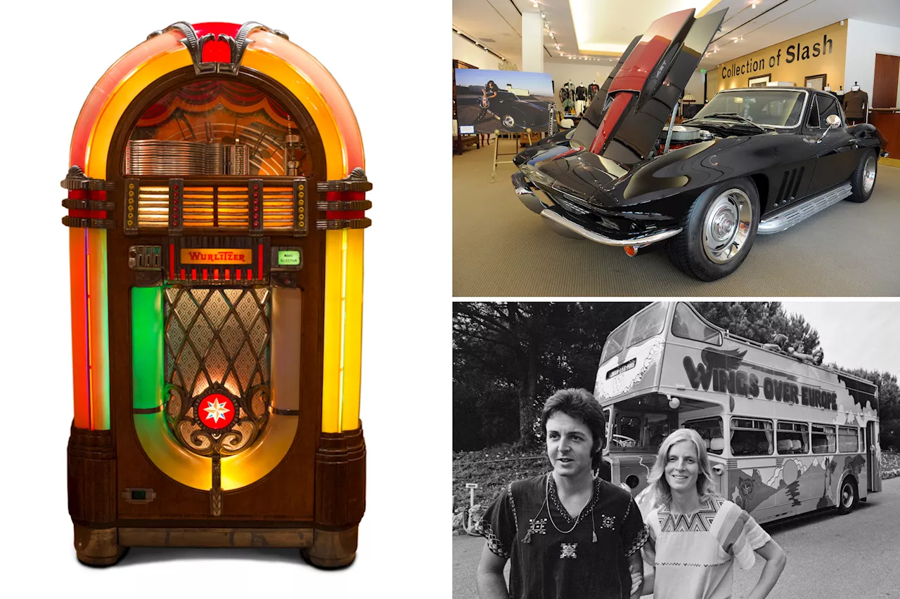 Rock royalty: John Lennon's jukebox up for auction with other rarities