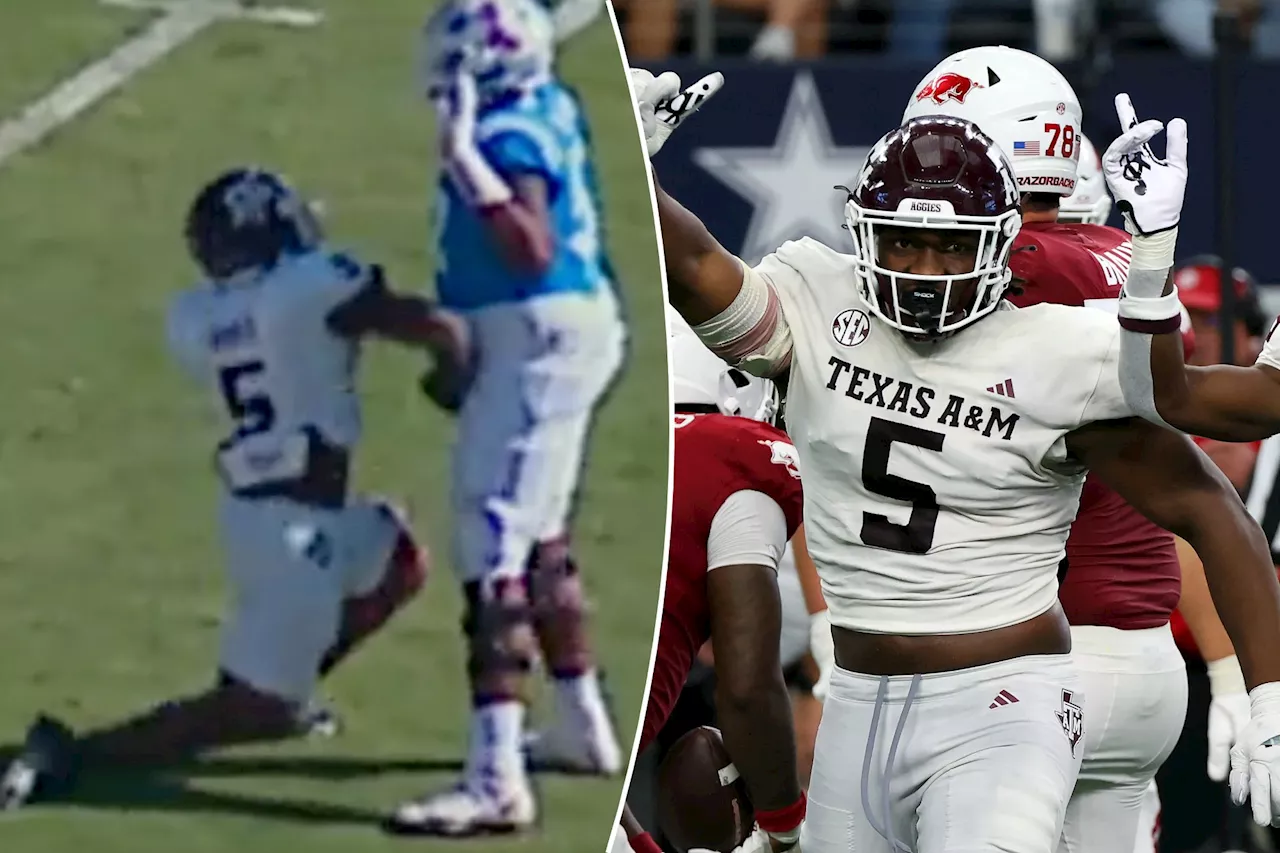 Texas A&M's Shemar Turner gets ejected for wild below-the-belt groin punch