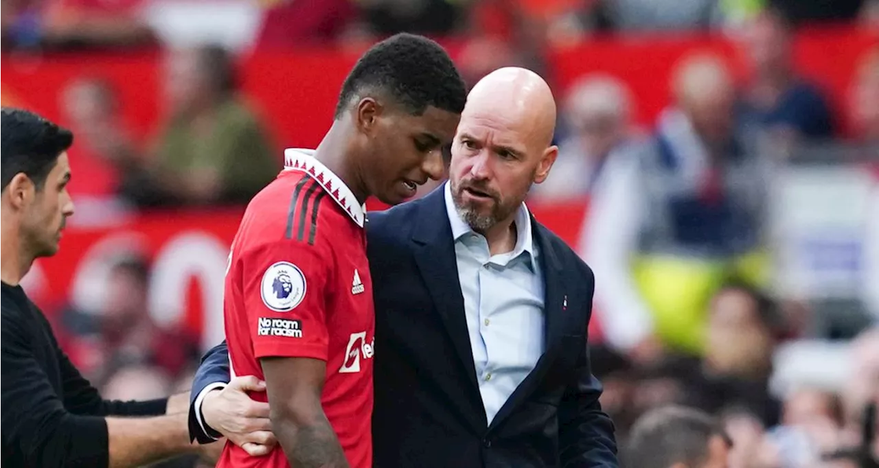 Manchester United : la déroute face à City n’a pas empêché Rashford de fêter son anniversaire… Ten...