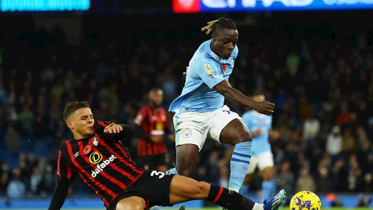 VIDÉO. Premier League : Manchester City surclasse Bournemouth, Jérémy Doku impérial