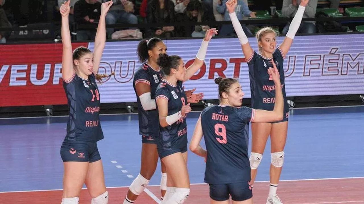 Volley-Ball. Ligue AF : les Neptunes de Nantes ont fini par trouver les solutions face au RC Cannes