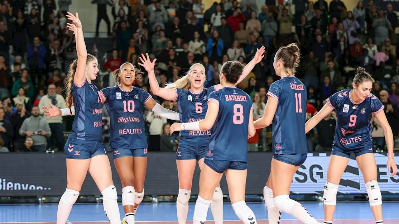 Volley-ball. Ligue féminine : les Neptunes de Nantes dominent Cannes à l’arraché