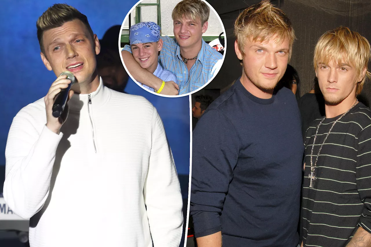 Nick Carter cries over brother Aaron's death nearly one year later: 'I miss him'