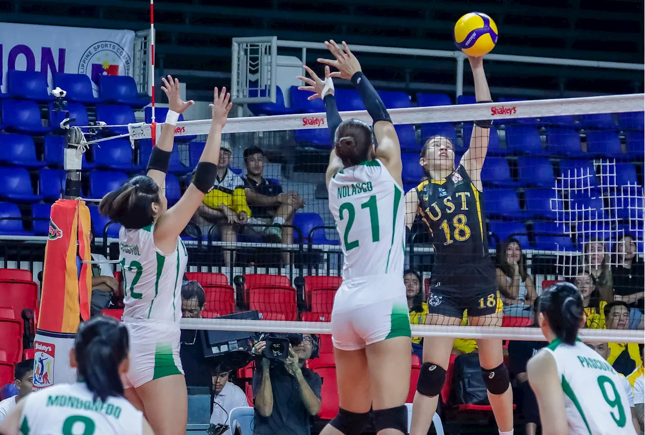 UST outlasts Benilde, books last SSL semis spot