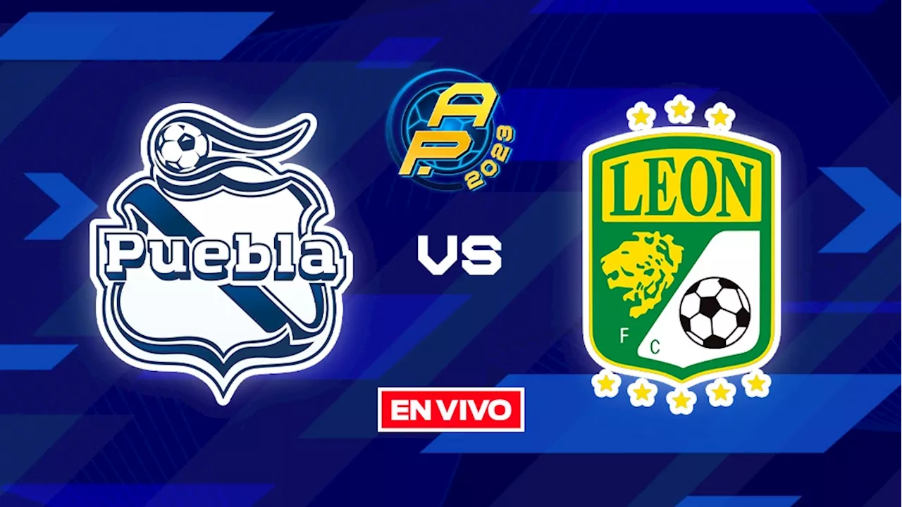 Puebla vs León EN VIVO Jornada 16 Apertura 2023 Liga MX