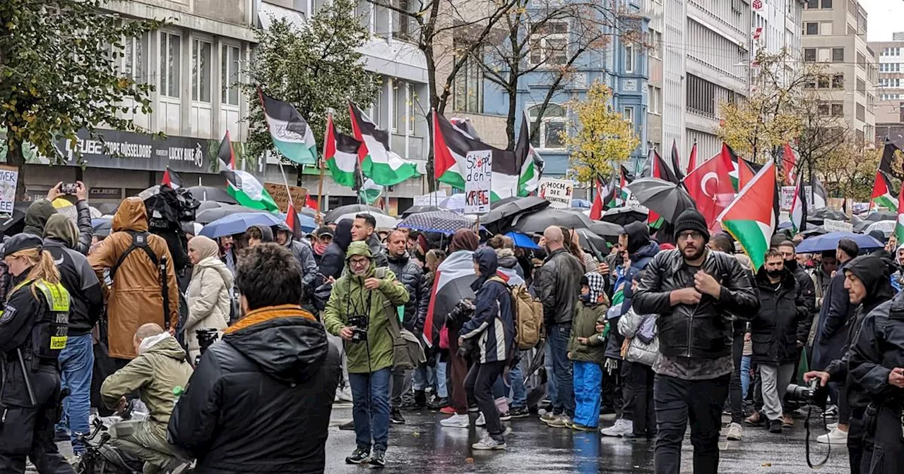 Düsseldorf: Tausende bei pro-palästinensischer Demo