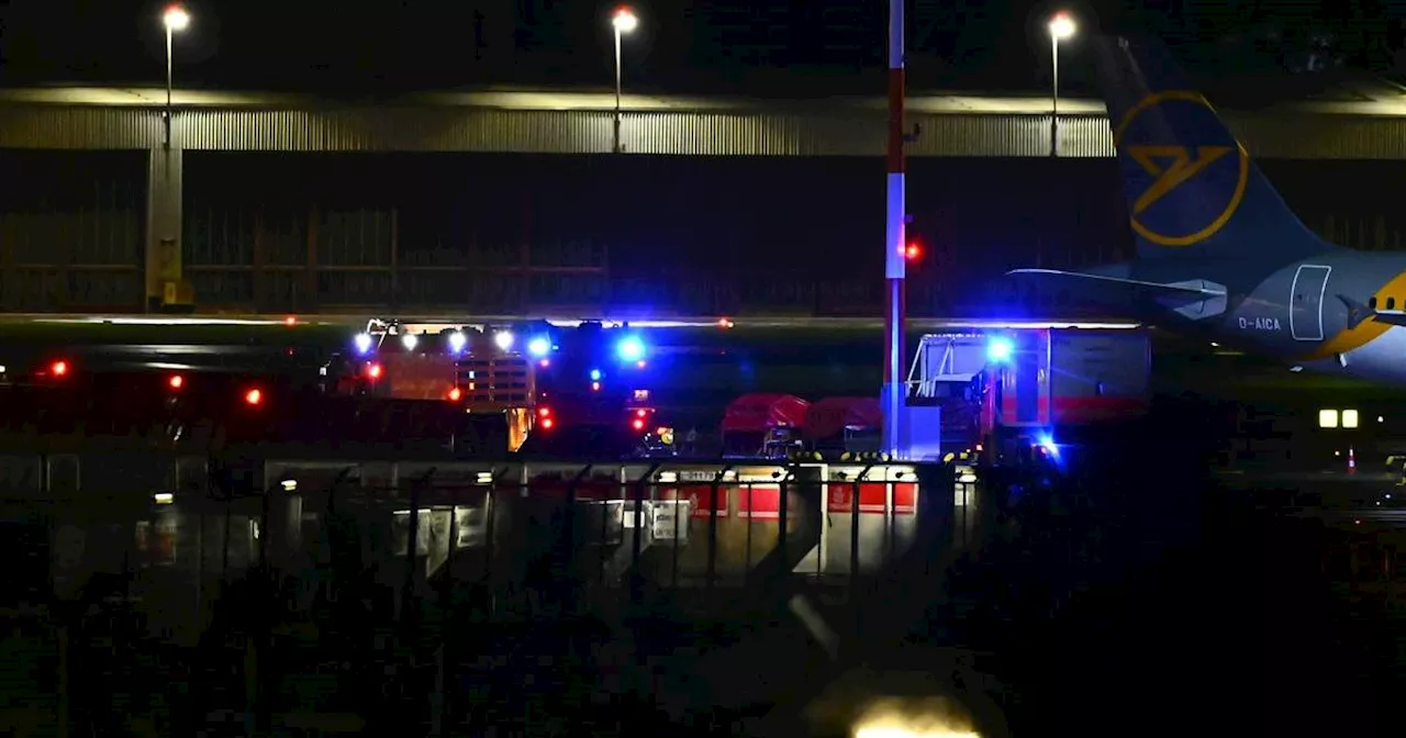 Flughafen Hamburg: Mann schießt und verschanzt sich mit Kind