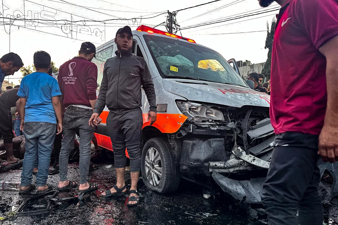 Conflit Israël-Hamas : l'ONU condamne la frappe israélienne contre une ambulance à Gaza