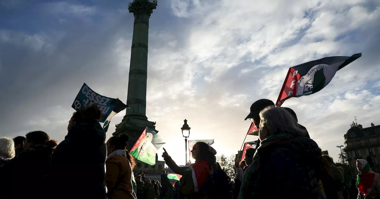 Pro-Palestinian protesters demand Gaza ceasefire in European marches