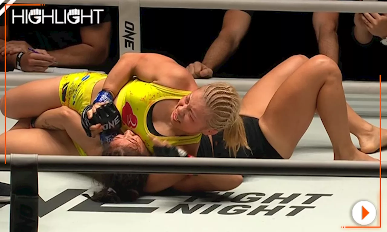 ONE Fight Night 16 Highlight Video: Ayaka Miura Takes Home Meng Bo's Arm