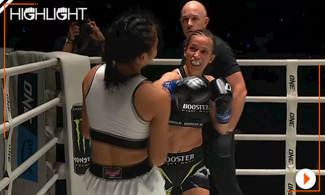 ONE Fight Night 16 Highlight Video: Cristina Morales Tees Off on Anna Jaroonsak