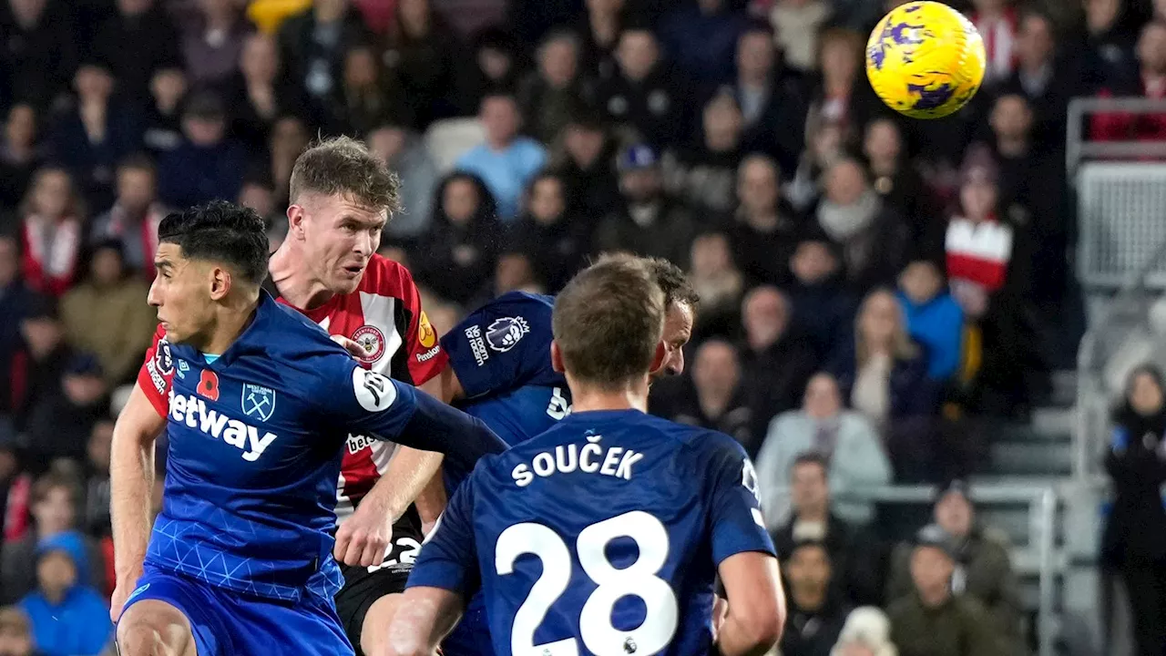 Brentford 3-2 West Ham: Nathan Collins' first Bees goal gives home side thrilling London derby win