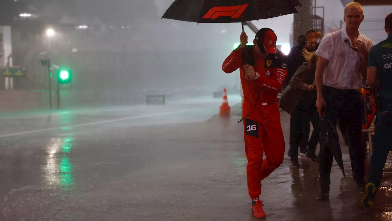 Sao Paulo GP: Max Verstappen and Charles Leclerc react to 'extreme' storm in qualifying at Interlagos