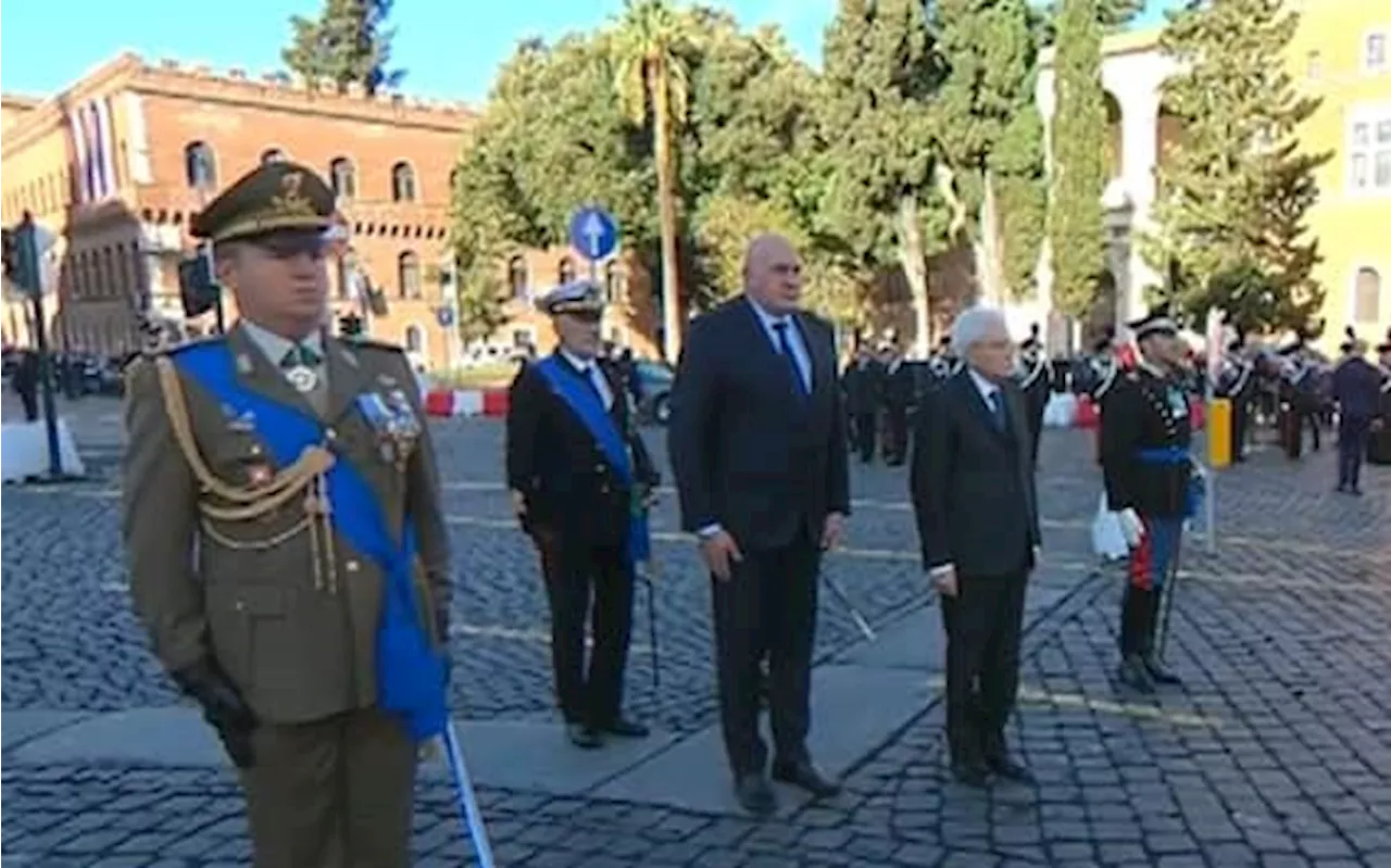 Mattarella celebra l'Unità nazionale: 'Le Forze Armate garantiscono libertà istituzioni'