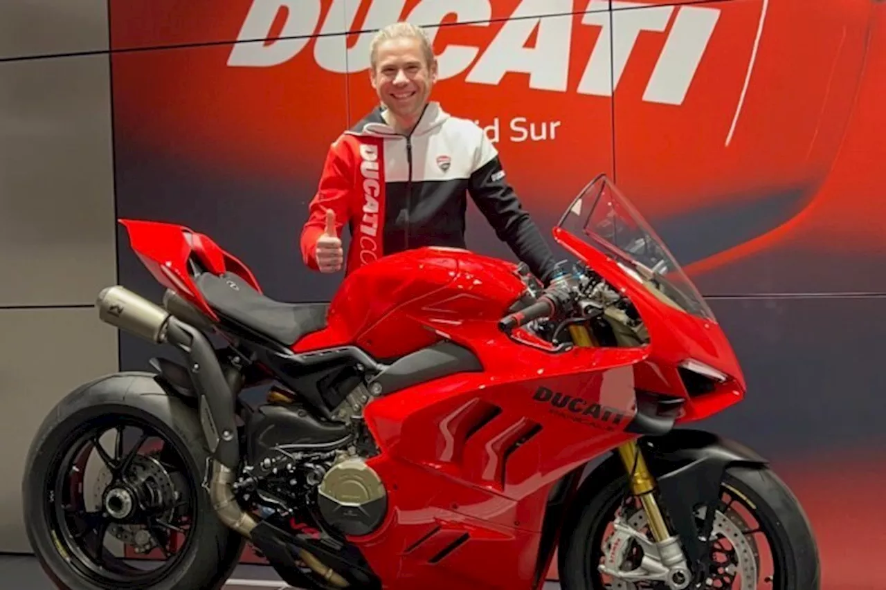 Álvaro Bautista bekam von Ducati ein neues Spielzeug