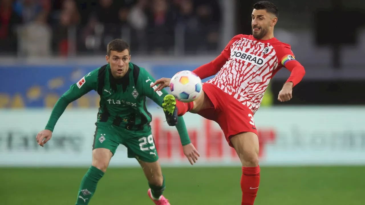 Fußball-Bundesliga: Misere von Borussia Mönchengladbach beim SC Freiburg hält weiter an