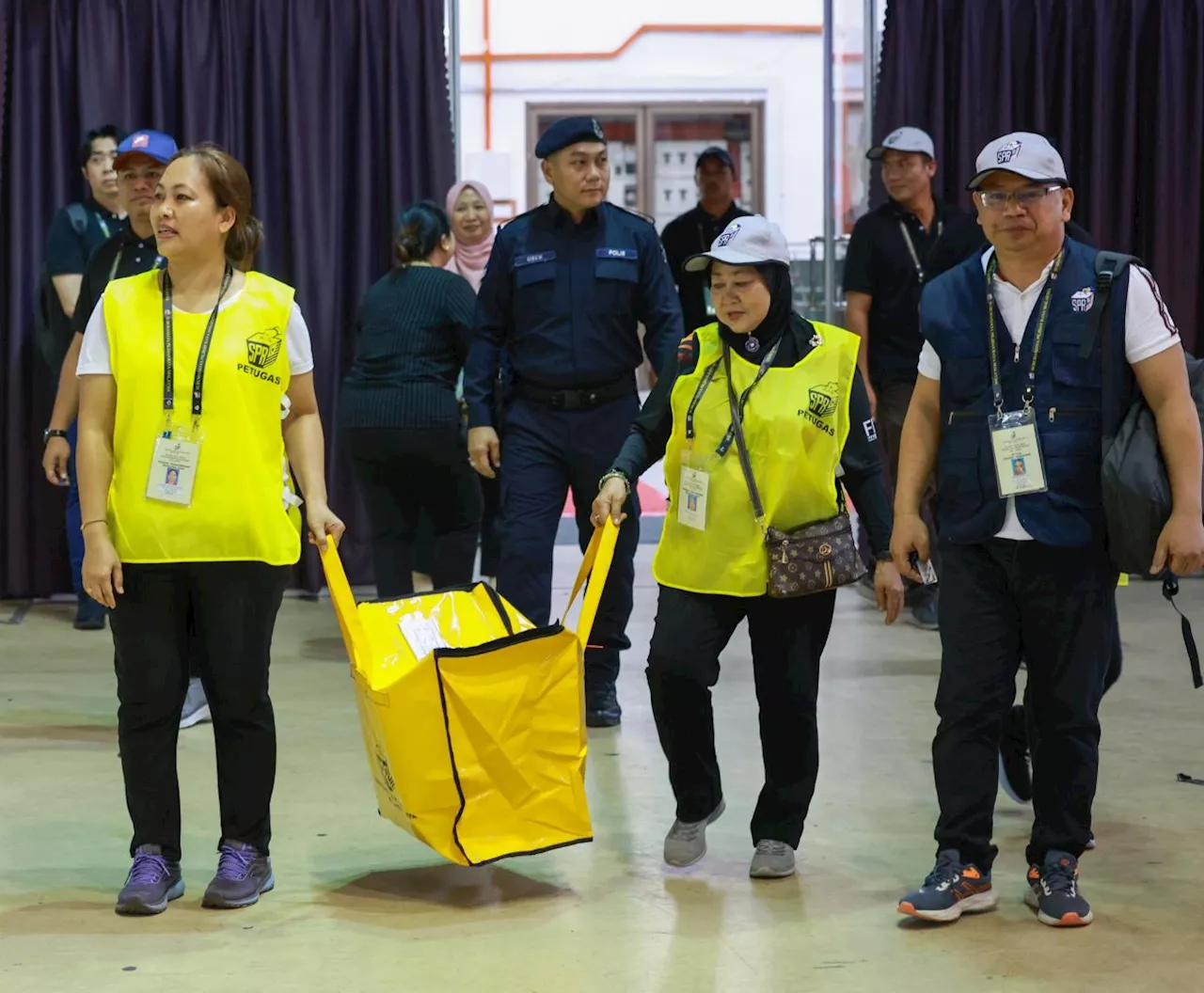 Jepak polls: Ballot boxes arrive for tallying, GPS candidate leads count