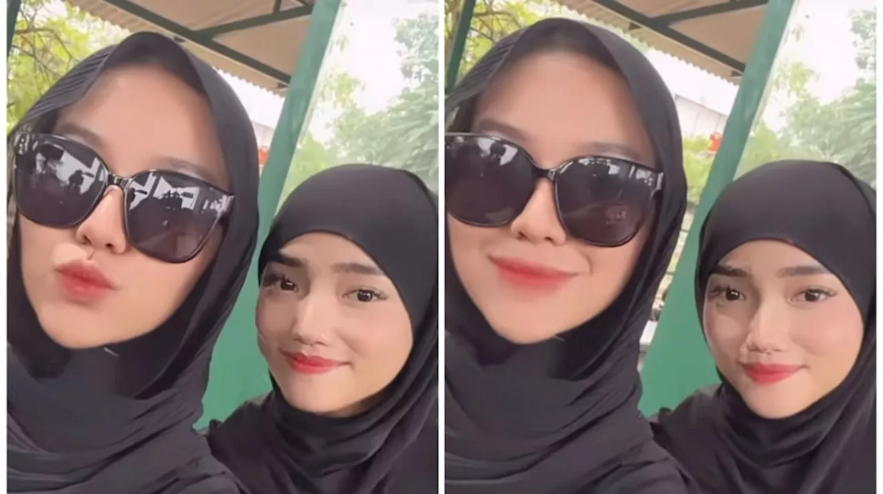 Adem Lihatnya! Fuji dan Mayang Salaman sampai Selfie saat Bertemu di Makam Vanessa Angel