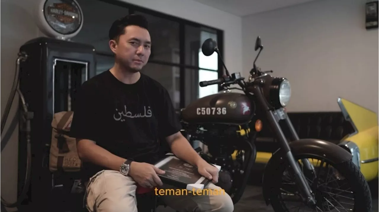 Ananda Omesh Lelang Motor Kesayangan untuk Bantu Korban di Palestina