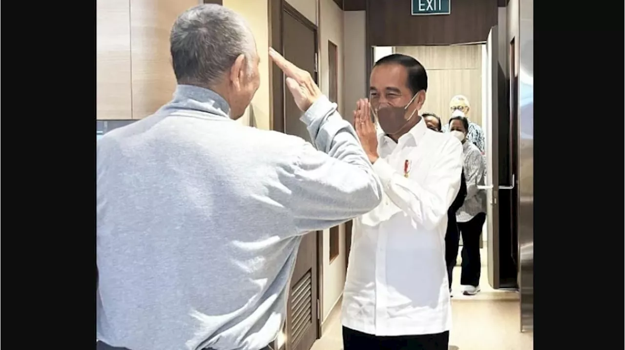 Jokowi Jenguk Luhut Di Singapura: Alhamdulillah, Beliau Semakin Membaik