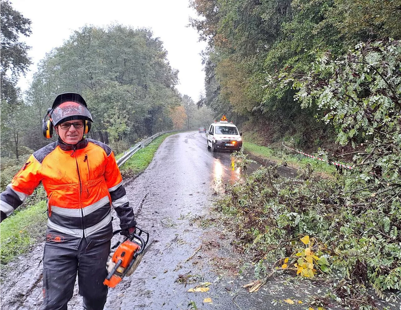 Tempête Domingos : en Dordogne, des chutes d’arbres et des rivières en vigilance crue