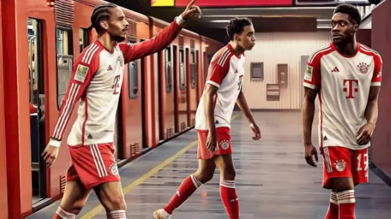 Bayern Múnich utiliza el Metro de la CDMX rumbo al Clásico