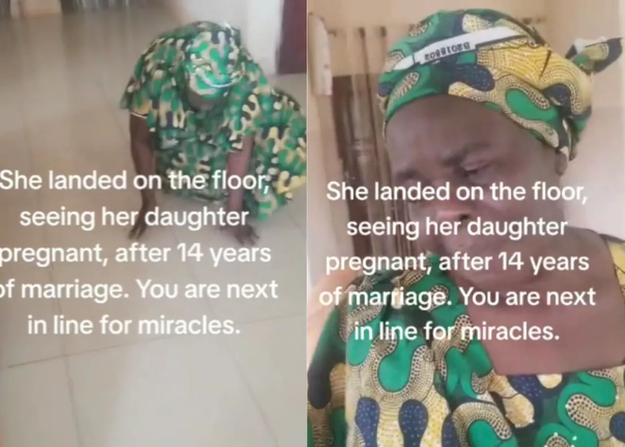 Viral Video: Mother in tears as daughter gets pregnant after 14 years of marriage