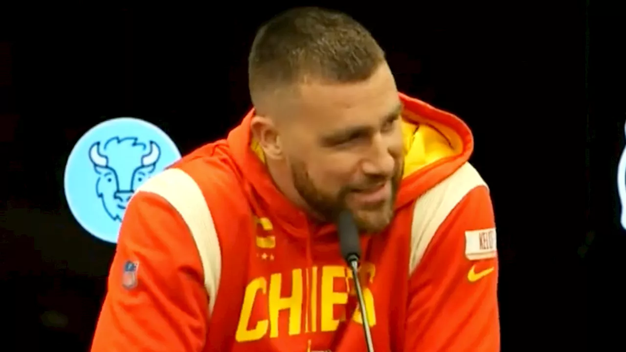 Travis Kelce Asked In Germany If He's 'In Love' With Taylor Swift