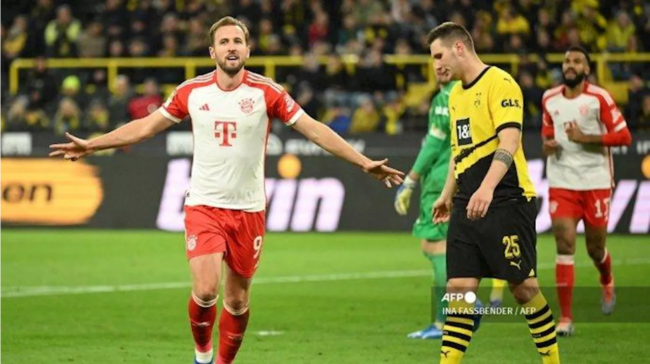 Hasil Liga Jerman: Harry Kane Catatkan Hattrick Ketiga Musim Ini, Bayern Munchen Hajar Dortmund 0-4