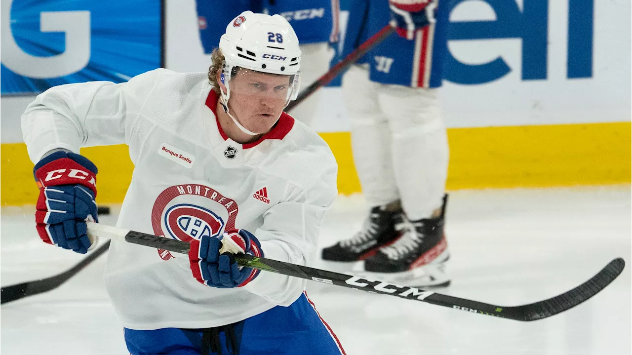 Ice Chips: Habs F Dvorak to make season debut