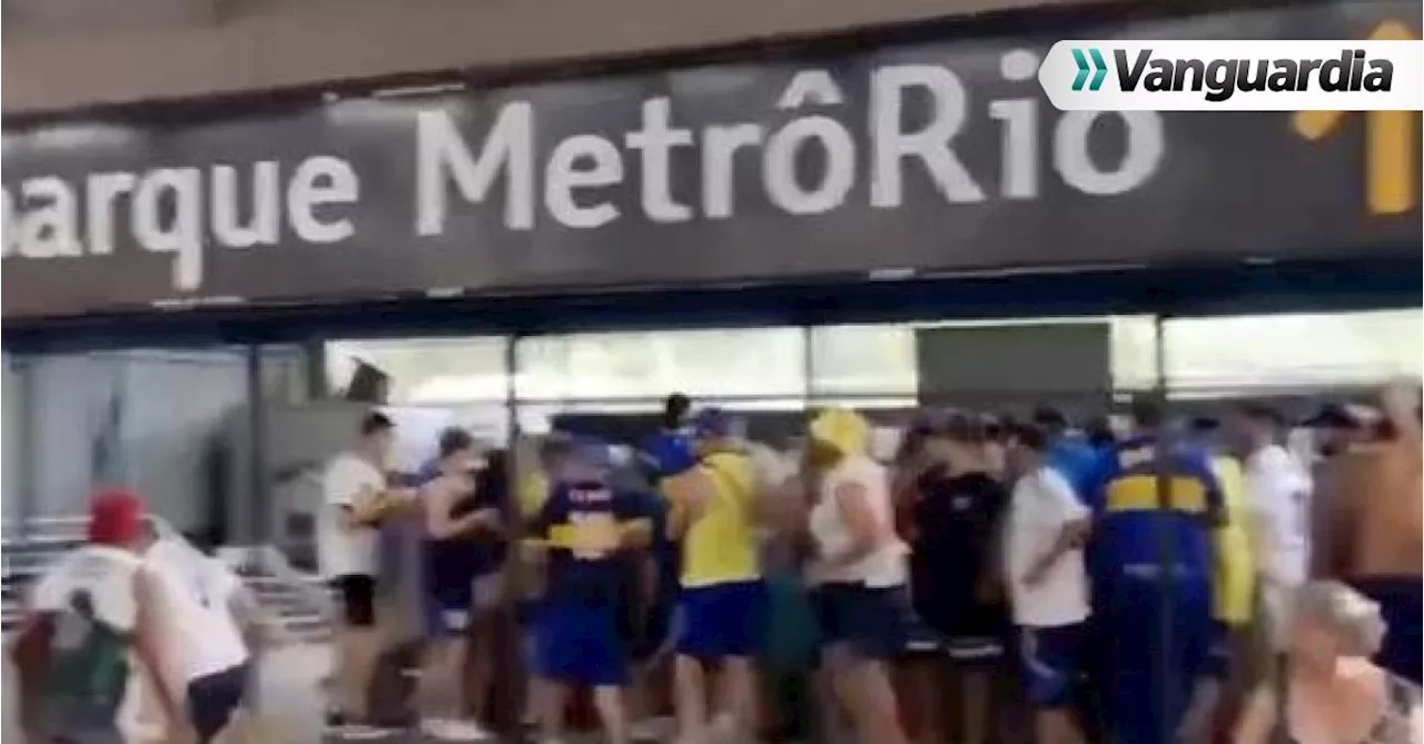 Violencia entre hinchas brasileños y argentinos previo a la final de la Libertadores