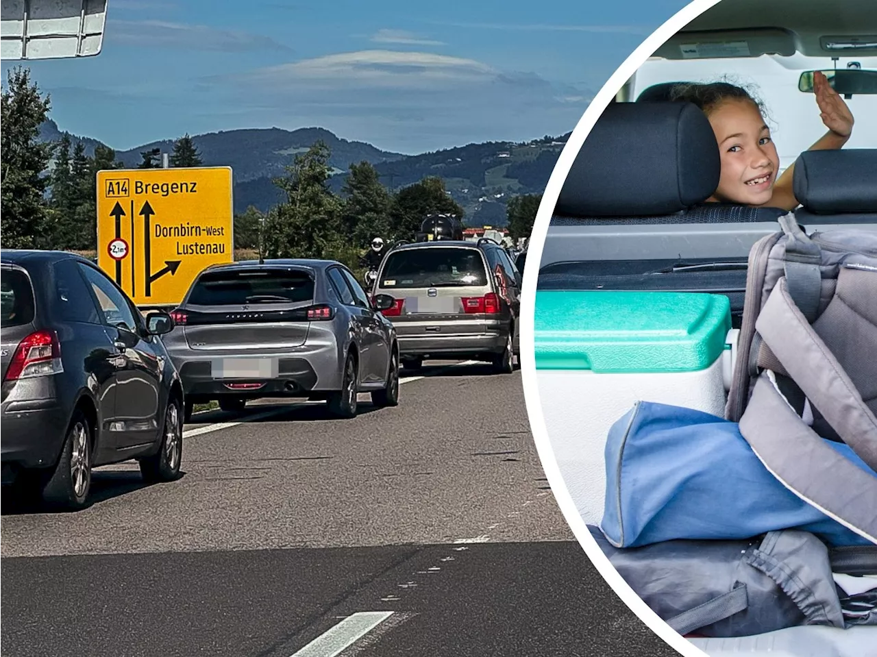 Ende der Herbstferien und Wintersperren führen zu Verkehrsbehinderungen am Wochenende