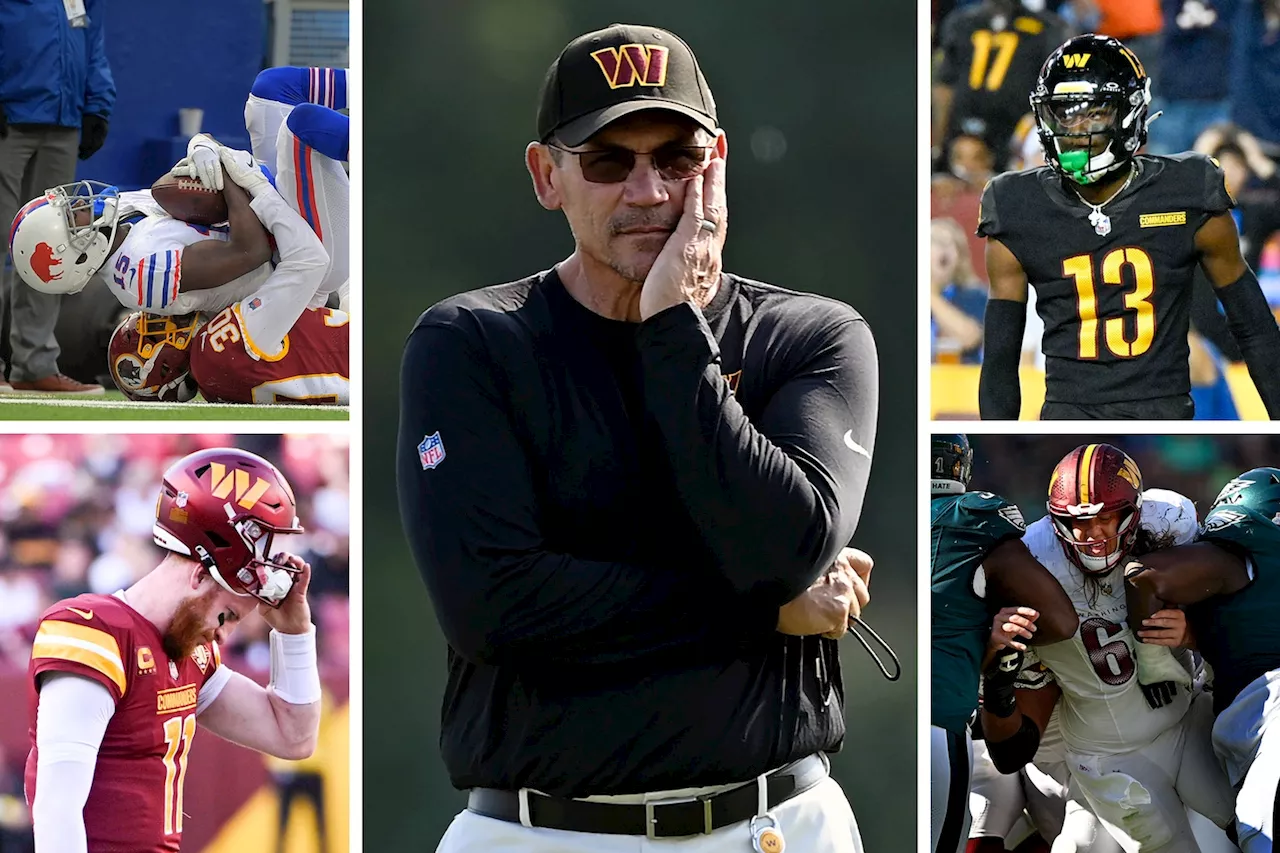 Missed picks, bad deals: How the Commanders failed at roster-building