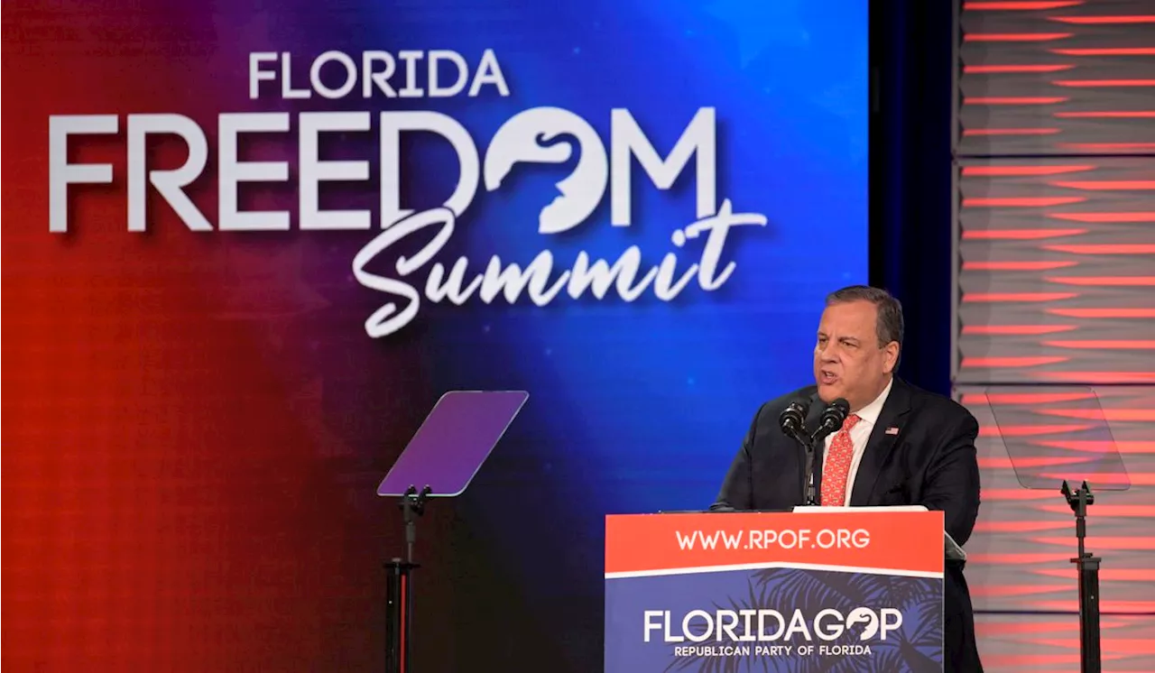 Chris Christie tells Freedom Summit audience: 'Your anger against the truth is reprehensible'