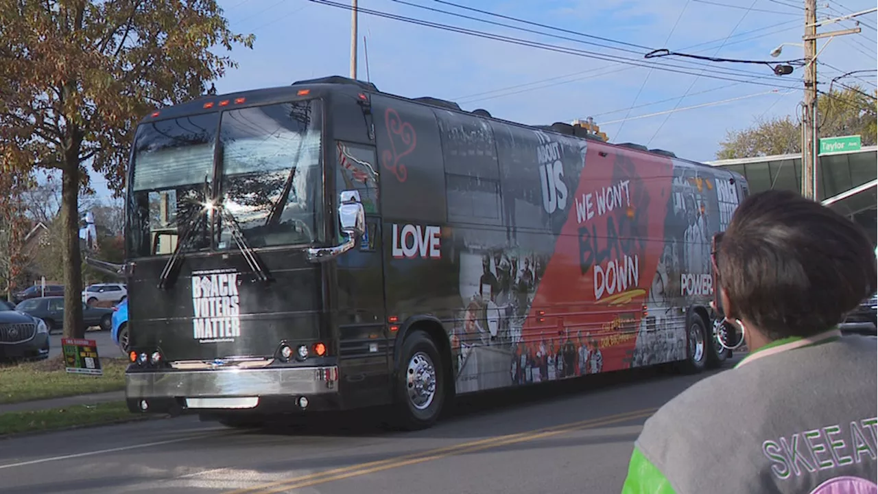 Group rallies to get black voters to the polls ahead of election day