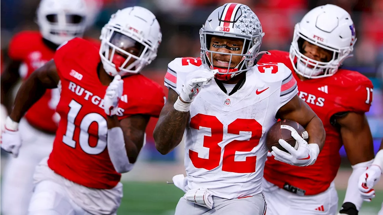 Ohio State remains No. 3 in AP Top 25 after defeating Rutgers 35-16