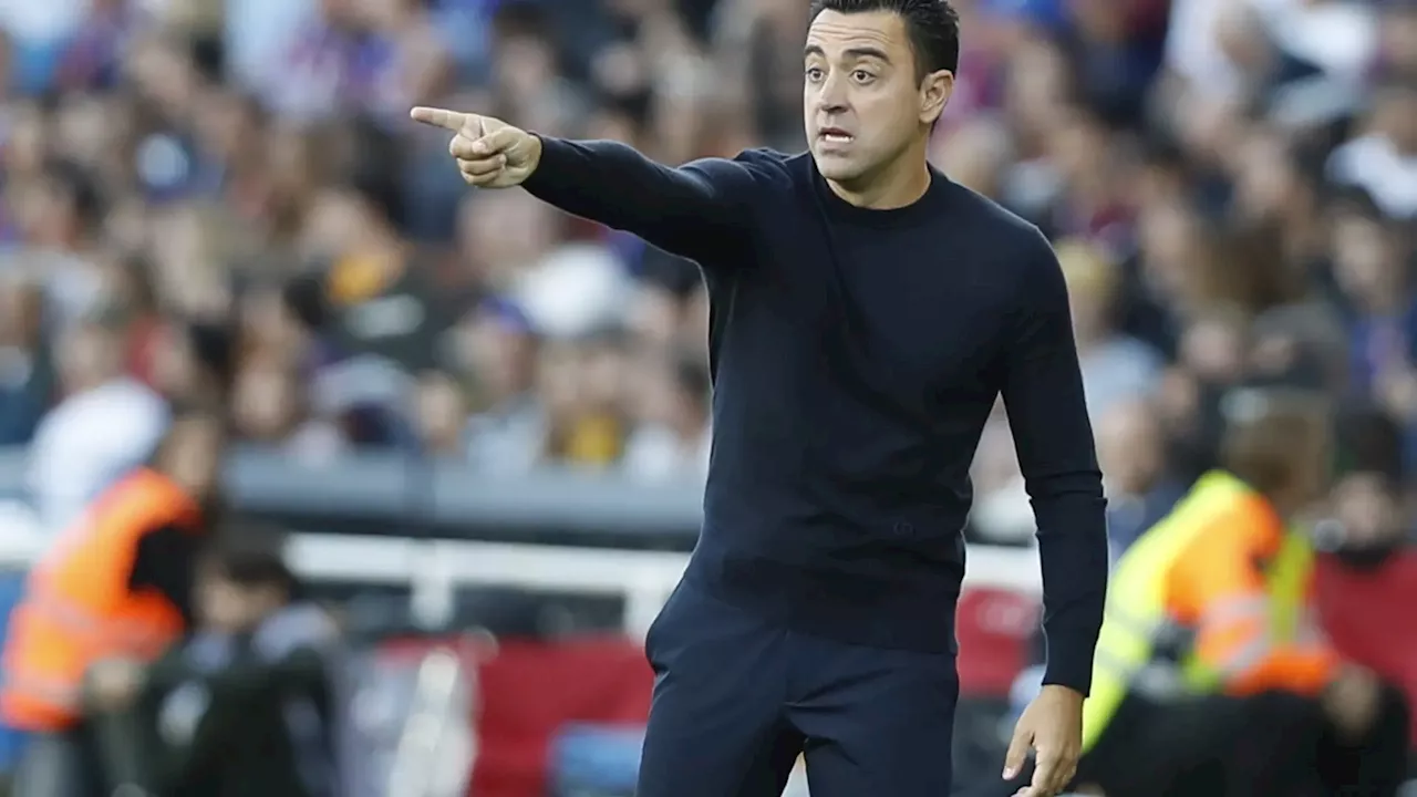 Xavi se pone serio tras la 'falta de intensidad' de su equipo ante la Real Sociedad: 'Los primeros 25 minutos son inaceptables'