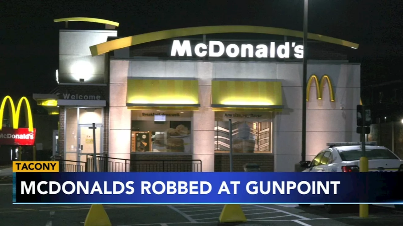 2 armed suspects sought after robbing McDonald's in Philadelphia