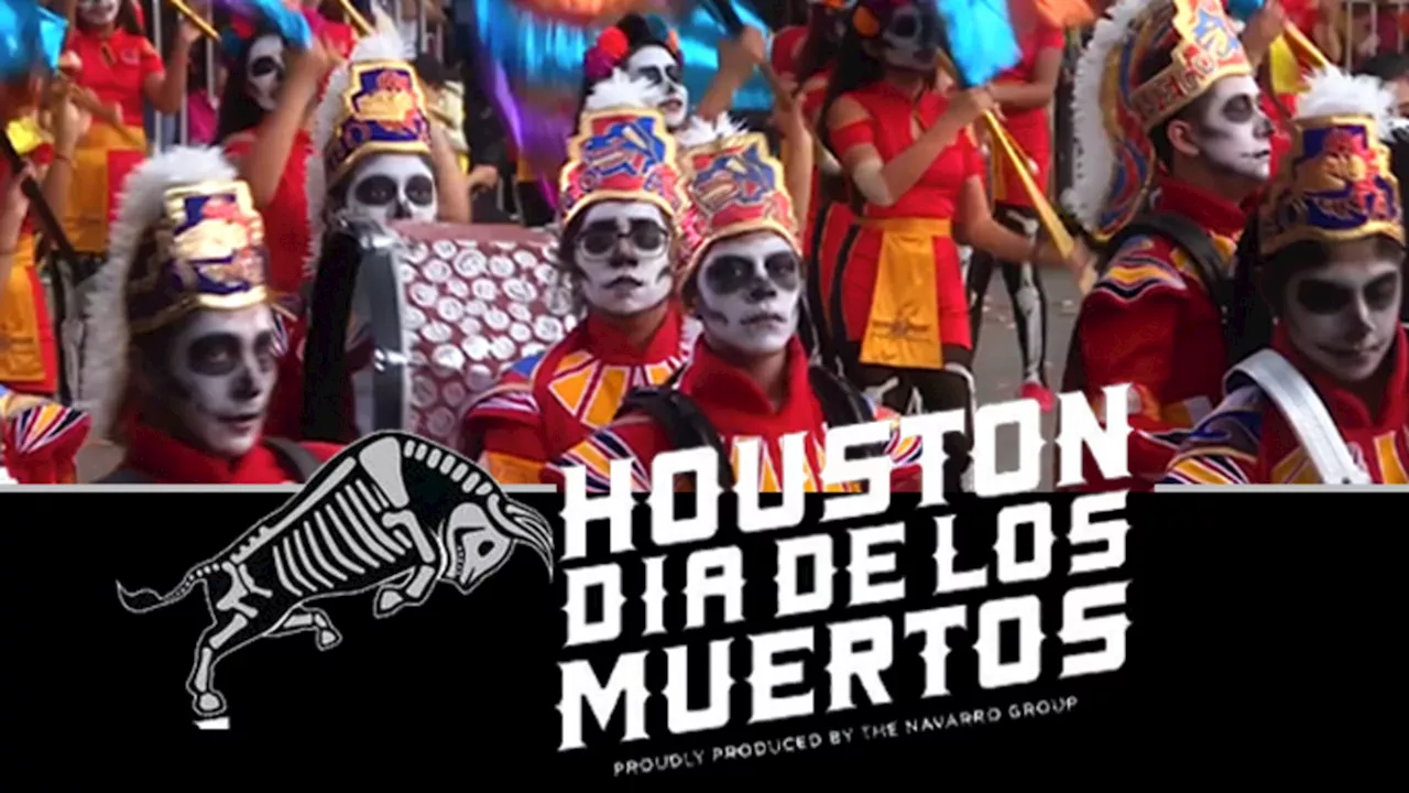 Thousands celebrate and remember at Houston Dia de los Muertos Parade