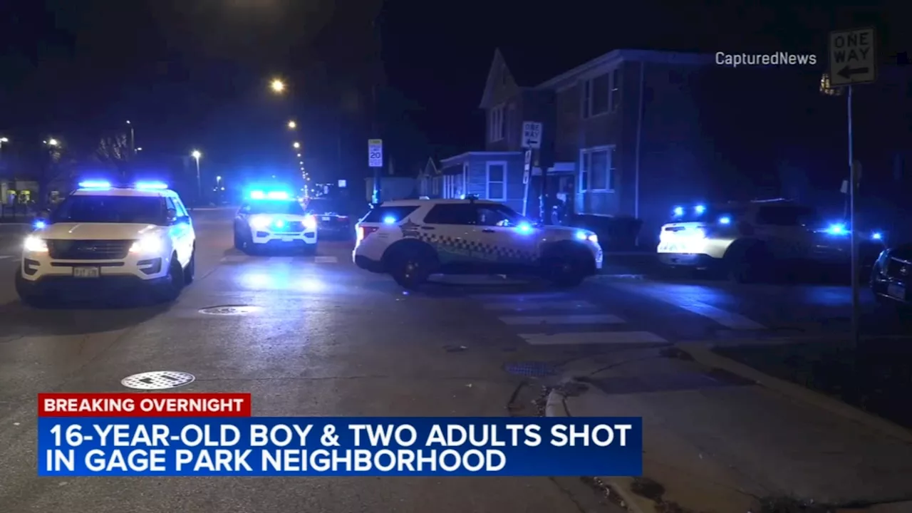 Chicago shooting: Teen among 3 shot in Gage Park, police say