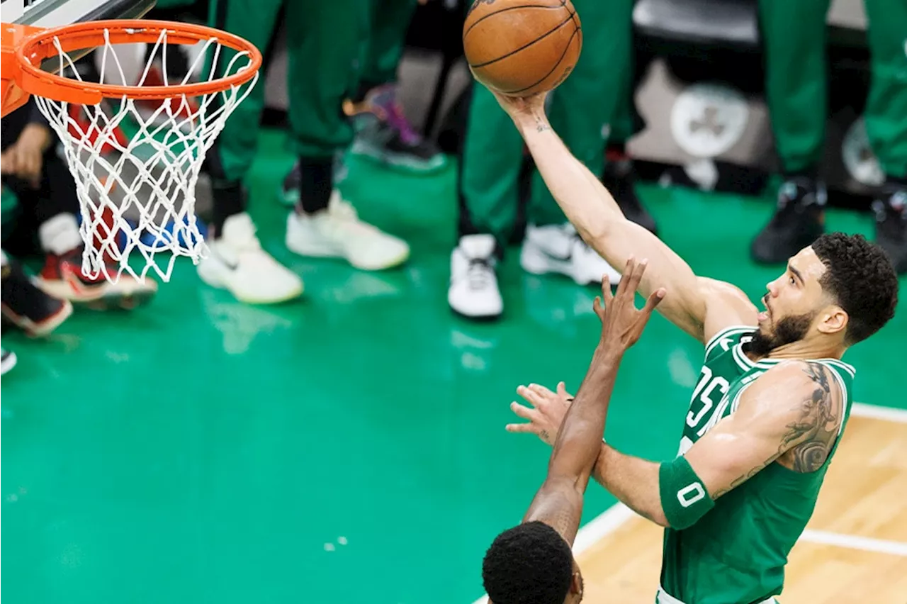 Celtics remain NBA's last unbeaten as Tatum leads win at Nets