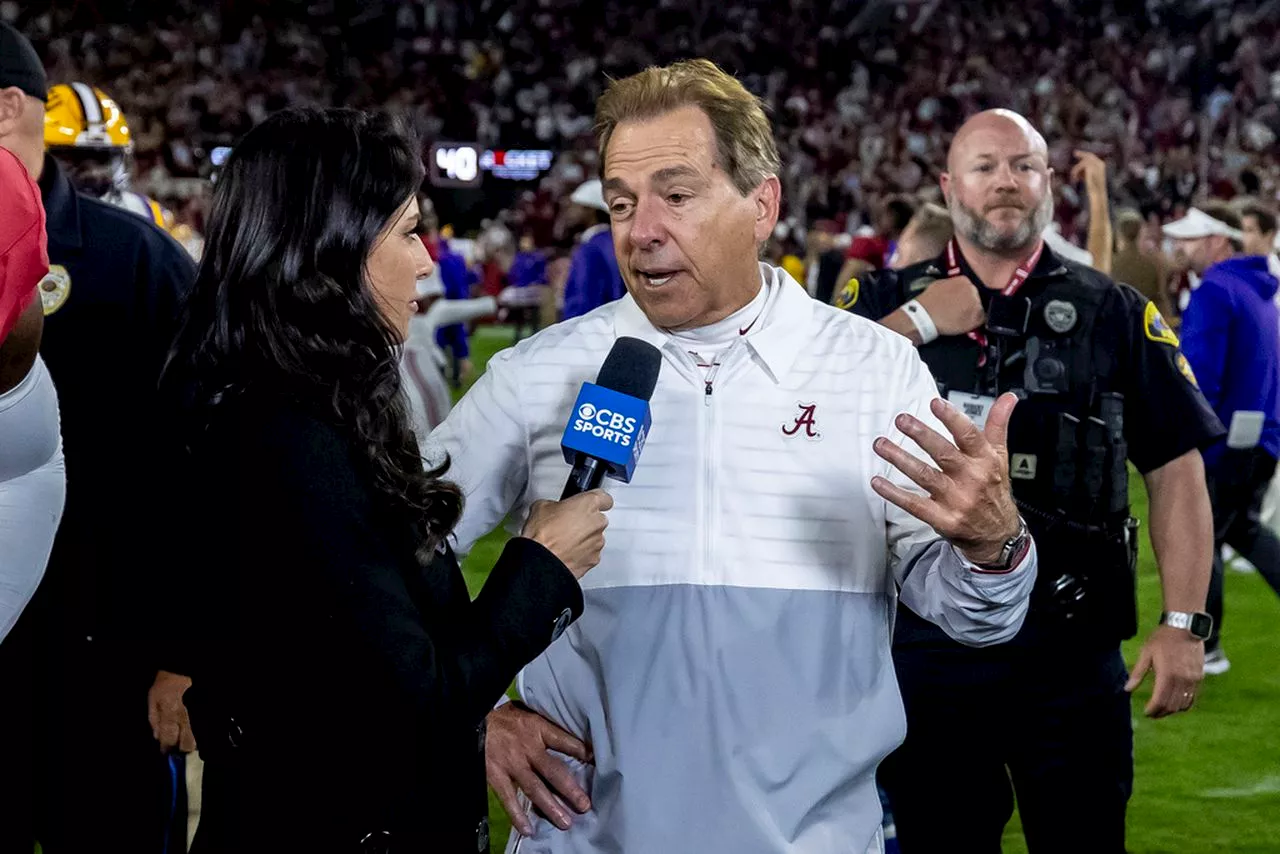 Nick Saban thanks Alabama football’s fans after SEC win over LSU